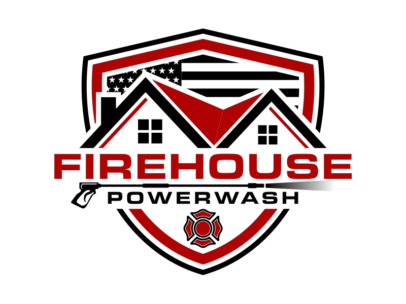 Firehouse Powerwash logo design by cintoko