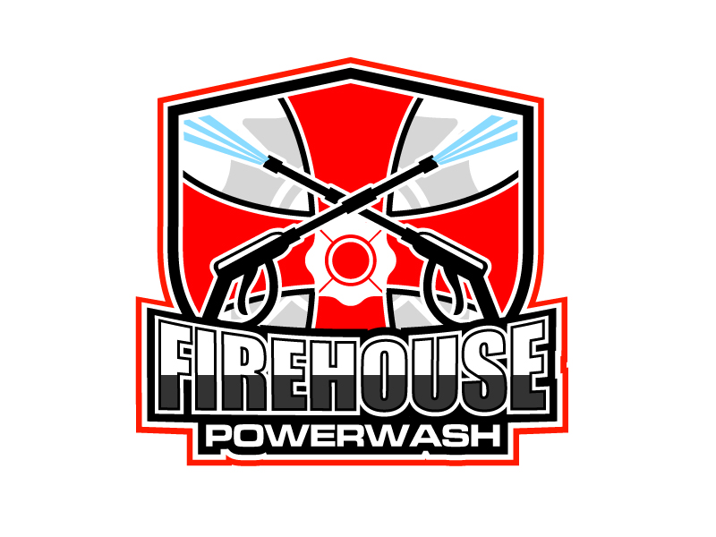 Firehouse Powerwash logo design by Koushik