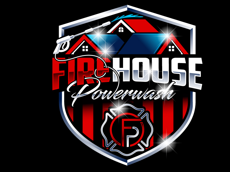 Firehouse Powerwash logo design by LogoQueen