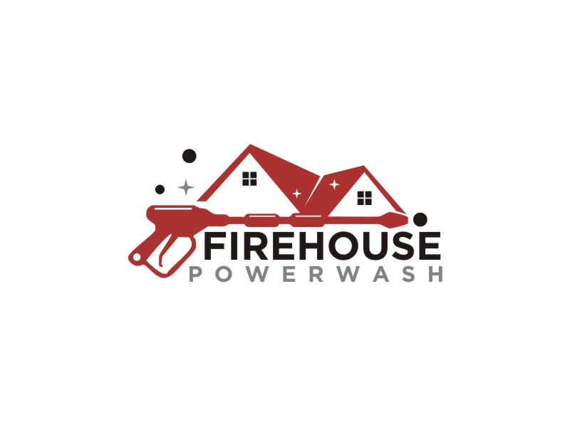 Firehouse Powerwash logo design by cintya