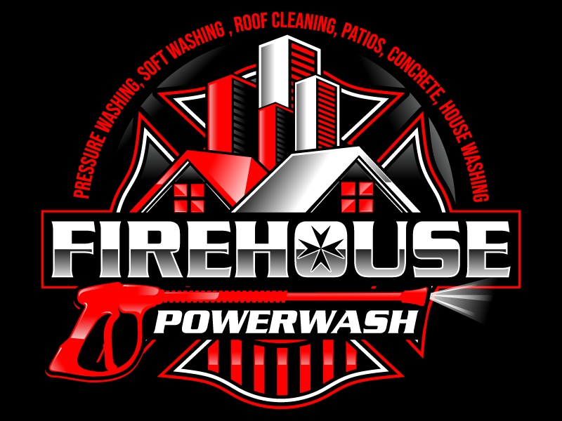 Firehouse Powerwash logo design by Gilate