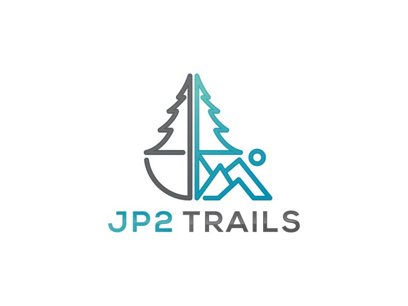 JP2 Trails logo design by vishalrock