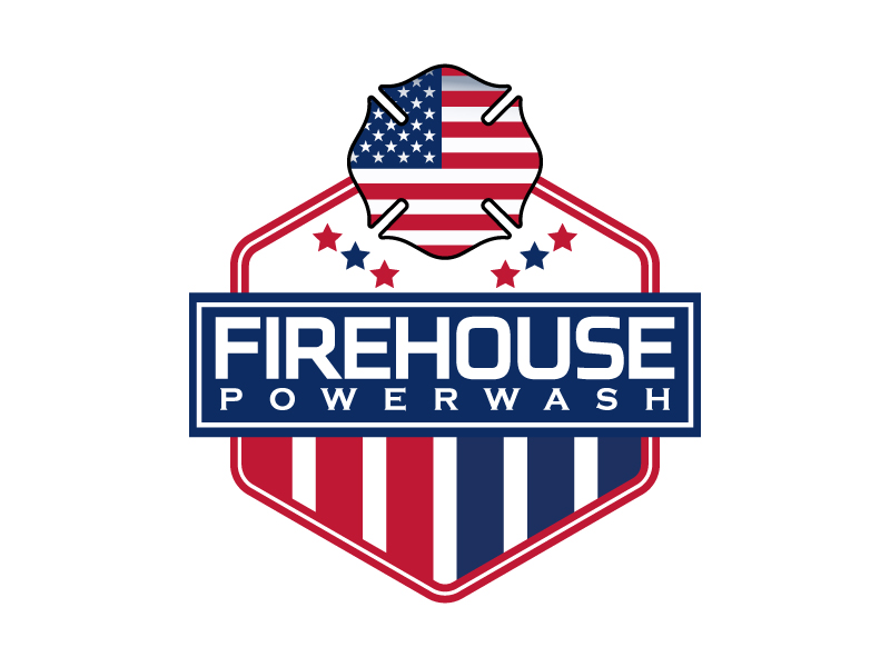 Firehouse Powerwash logo design by Sami Ur Rab