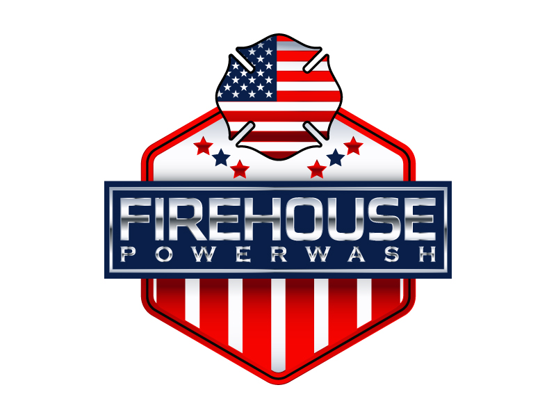 Firehouse Powerwash logo design by Sami Ur Rab