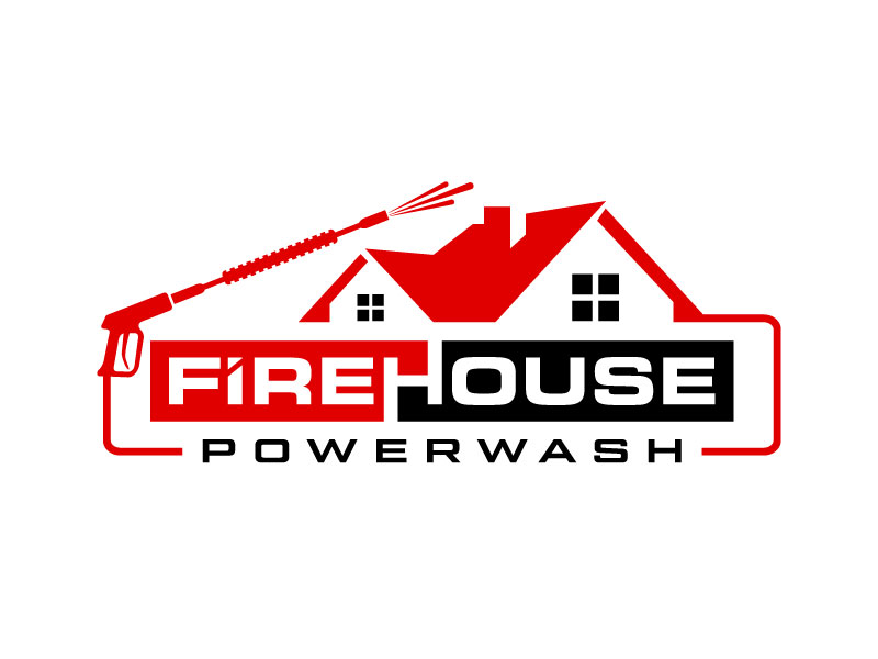 Firehouse Powerwash logo design by subrata