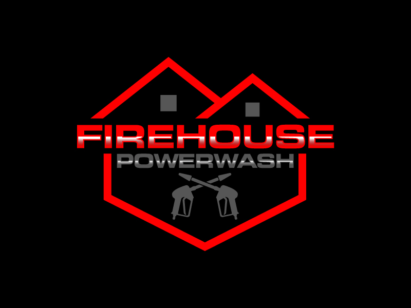 Firehouse Powerwash logo design by ansh