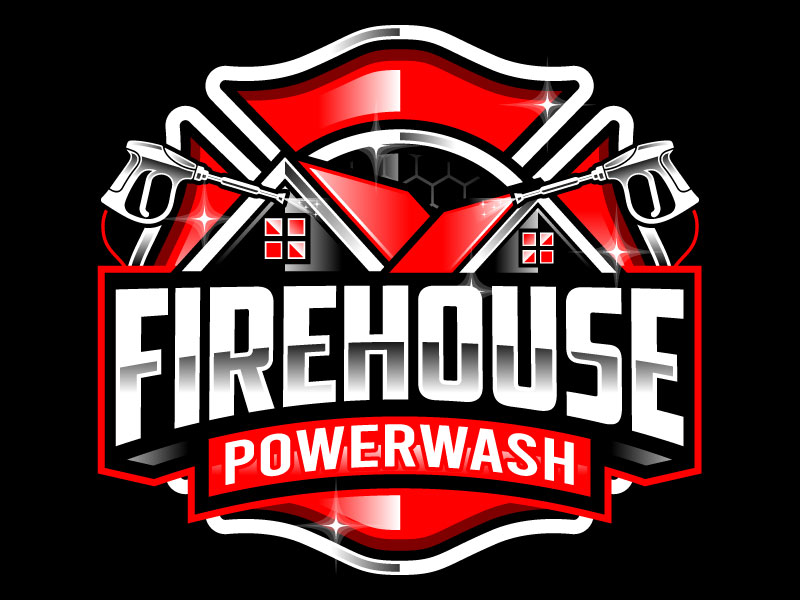 Firehouse Powerwash logo design by Gilate