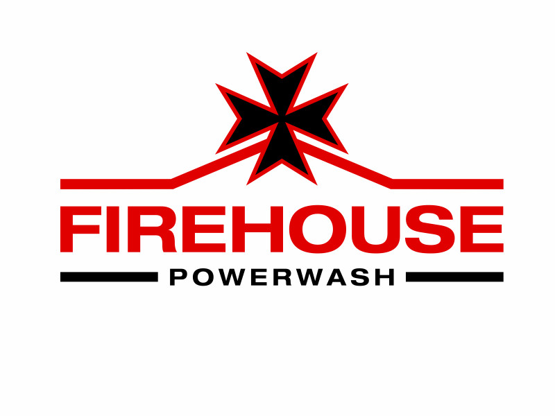 Firehouse Powerwash logo design by aura