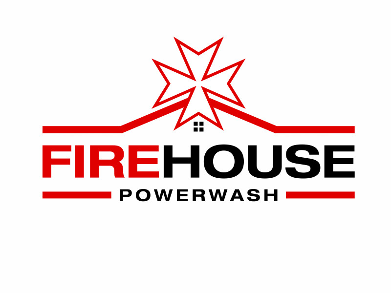 Firehouse Powerwash logo design by aura