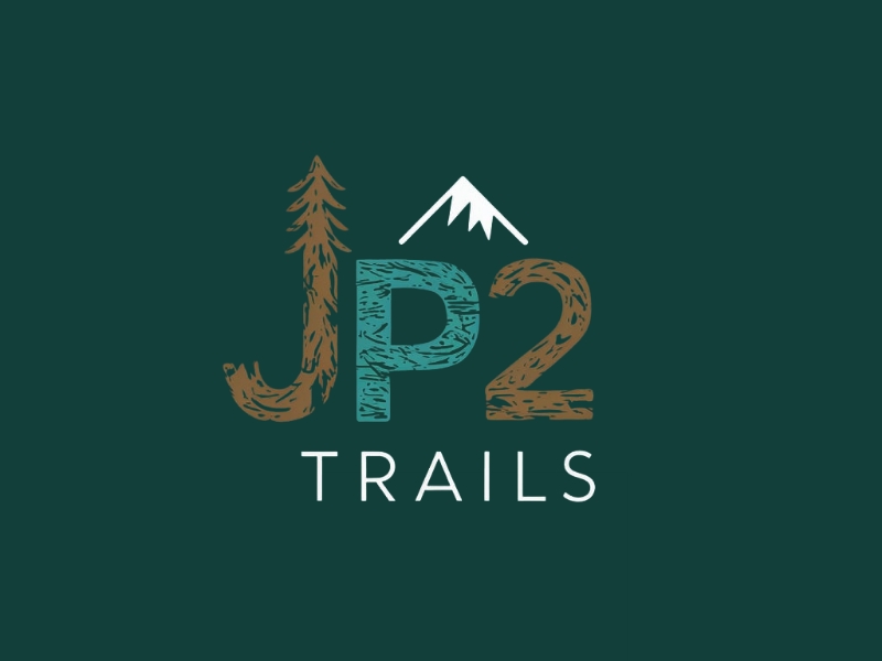 JP2 Trails logo design by iffikhan