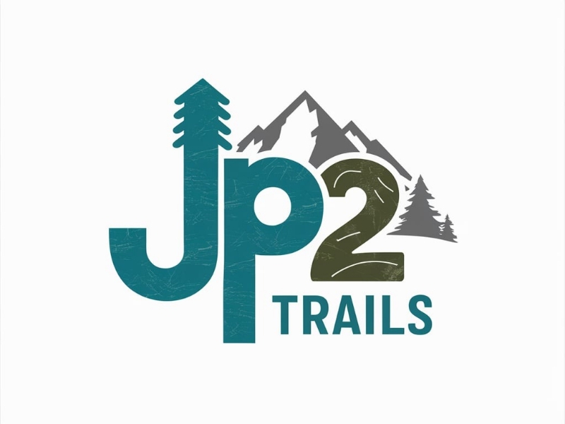 JP2 Trails logo design by iffikhan