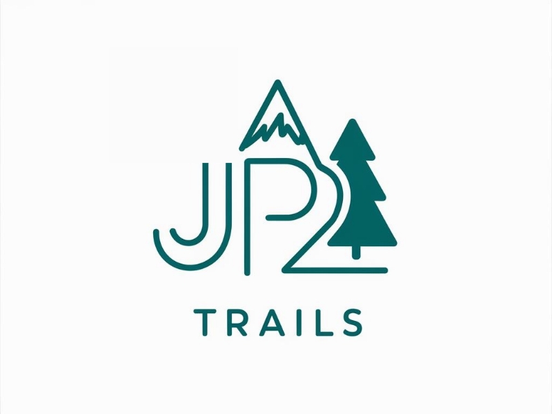 JP2 Trails logo design by iffikhan