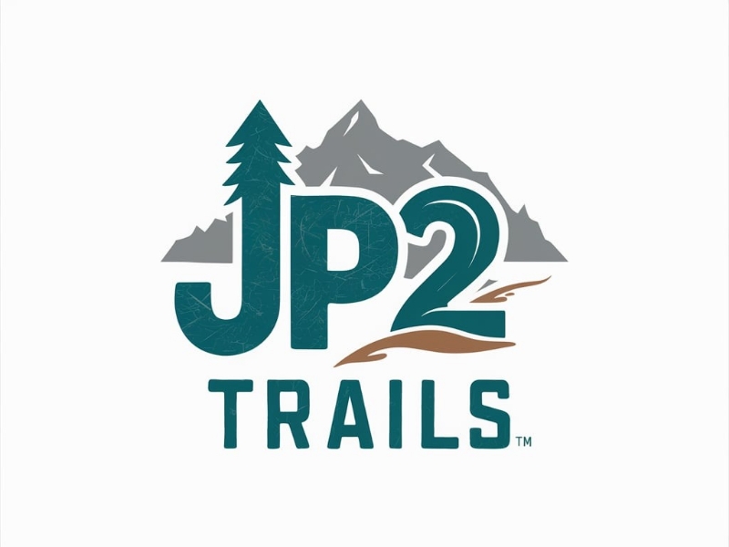 JP2 Trails logo design by iffikhan