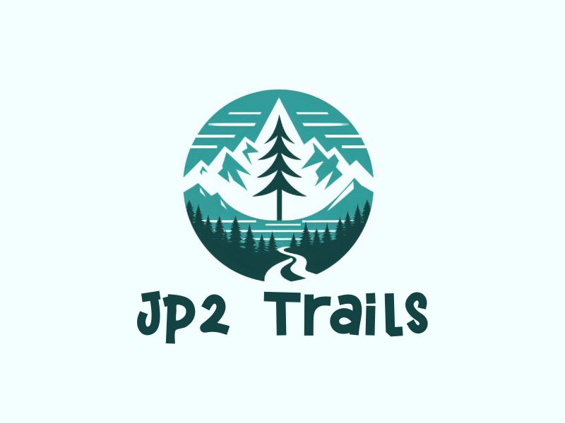 JP2 Trails logo design by dasam