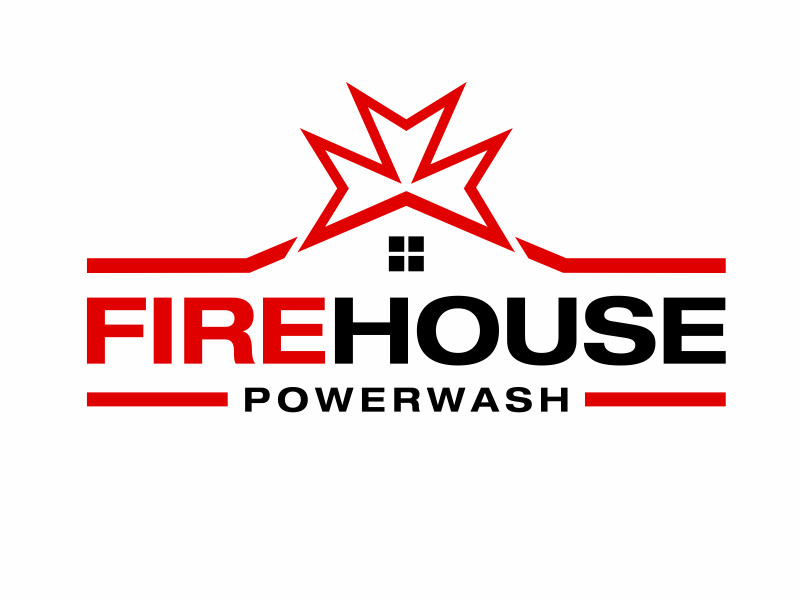 Firehouse Powerwash logo design by aura