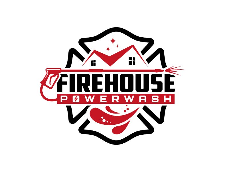 Firehouse Powerwash logo design by Andri