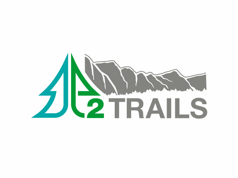 JP2 Trails logo design by aura