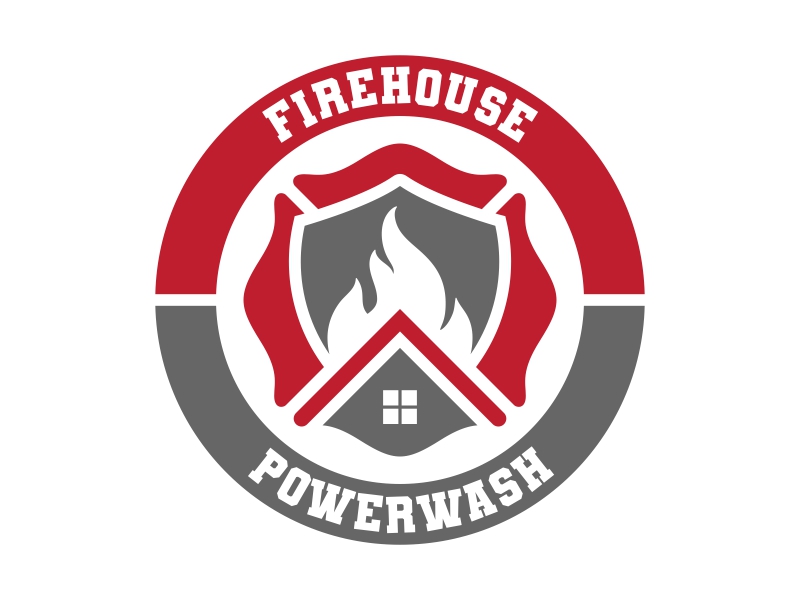 Firehouse Powerwash logo design by ekitessar