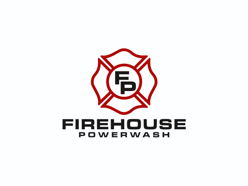 Firehouse Powerwash logo design by SPECIAL