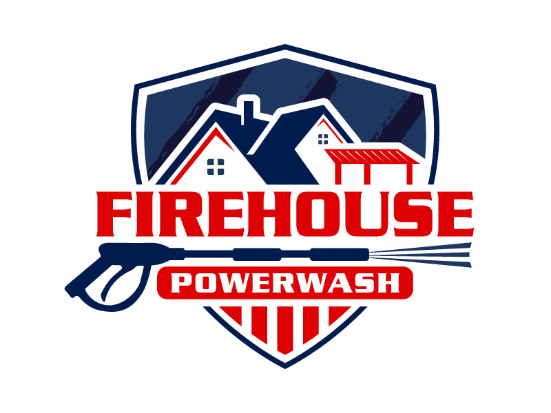 Firehouse Powerwash logo design by Rainbow07