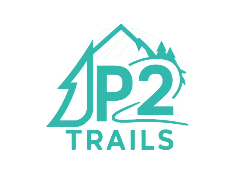 JP2 Trails logo design by Charii