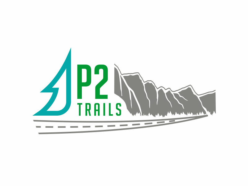 JP2 Trails logo design by aura