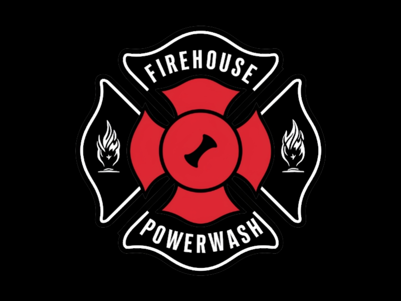 Firehouse Powerwash logo design by Charii