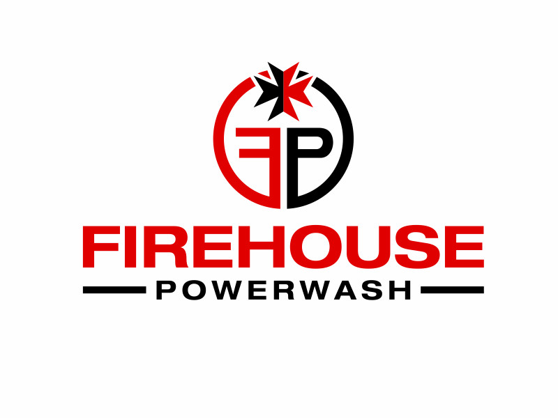 Firehouse Powerwash logo design by aura