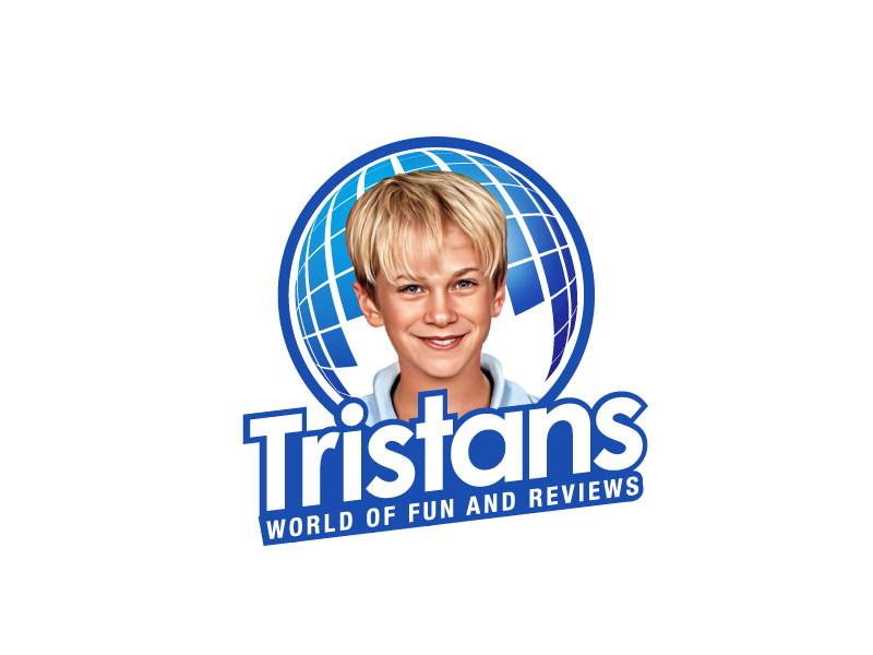 Tristans World of Fun and Reviews logo design by maze