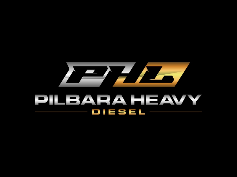 Pilbara Heavy Diesel logo design by Asani Chie