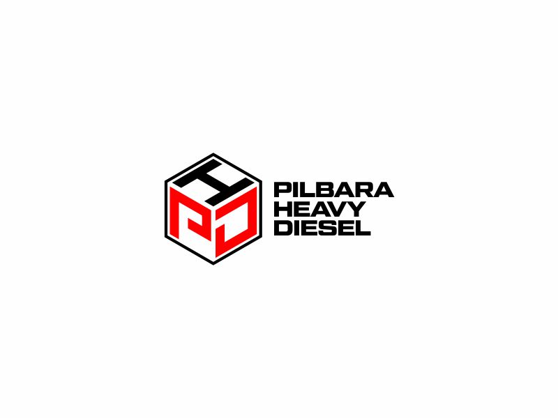 Pilbara Heavy Diesel logo design by hopee