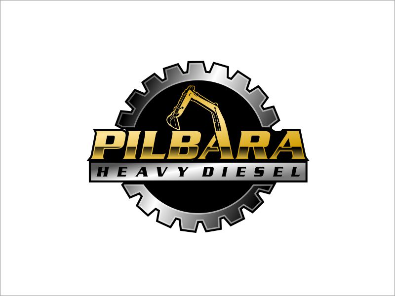 Pilbara Heavy Diesel logo design by radhit