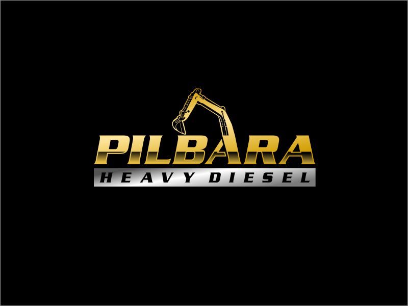 Pilbara Heavy Diesel logo design by radhit