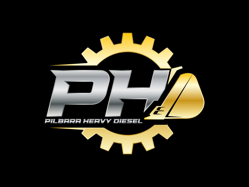 Pilbara Heavy Diesel logo design by lokiasan