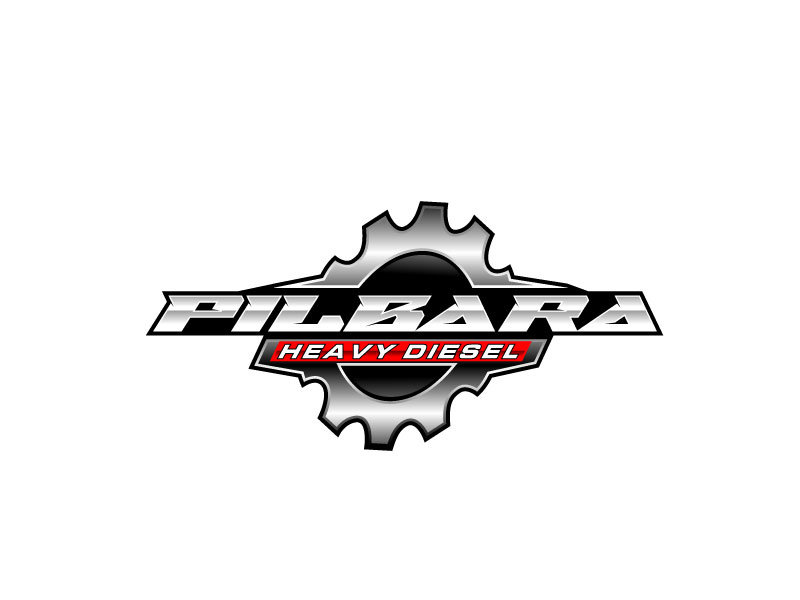 Pilbara Heavy Diesel logo design by bezalel