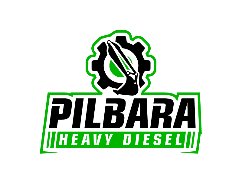 Pilbara Heavy Diesel logo design by PRN123