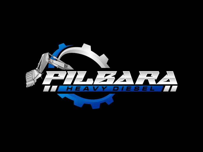 Pilbara Heavy Diesel logo design by rizuki