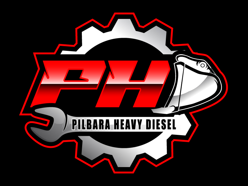 Pilbara Heavy Diesel logo design by daywalker