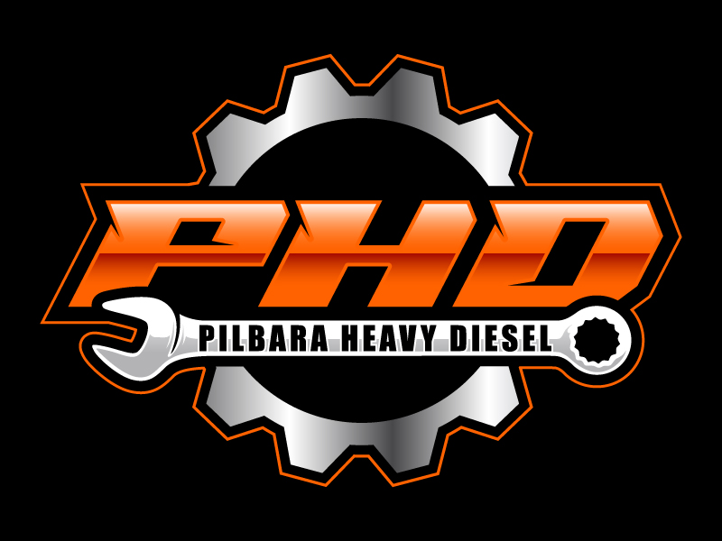 Pilbara Heavy Diesel logo design by daywalker