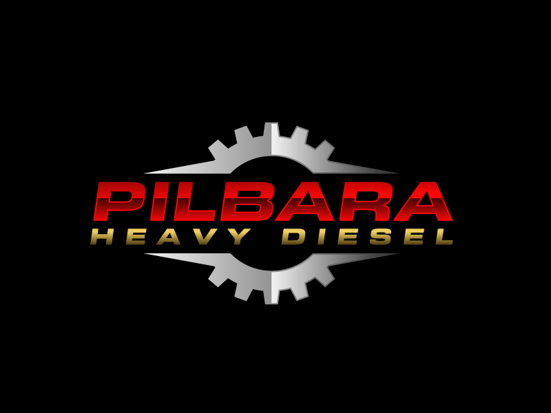 Pilbara Heavy Diesel logo design by superbeam