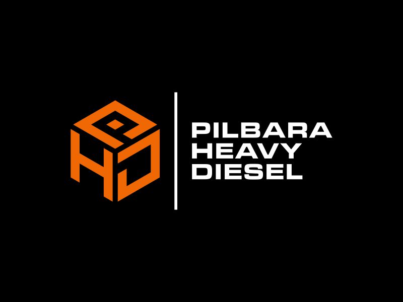 Pilbara Heavy Diesel logo design by kozen