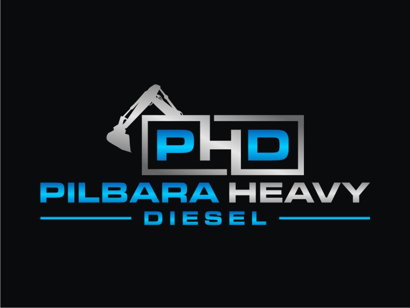 Pilbara Heavy Diesel logo design by Artomoro