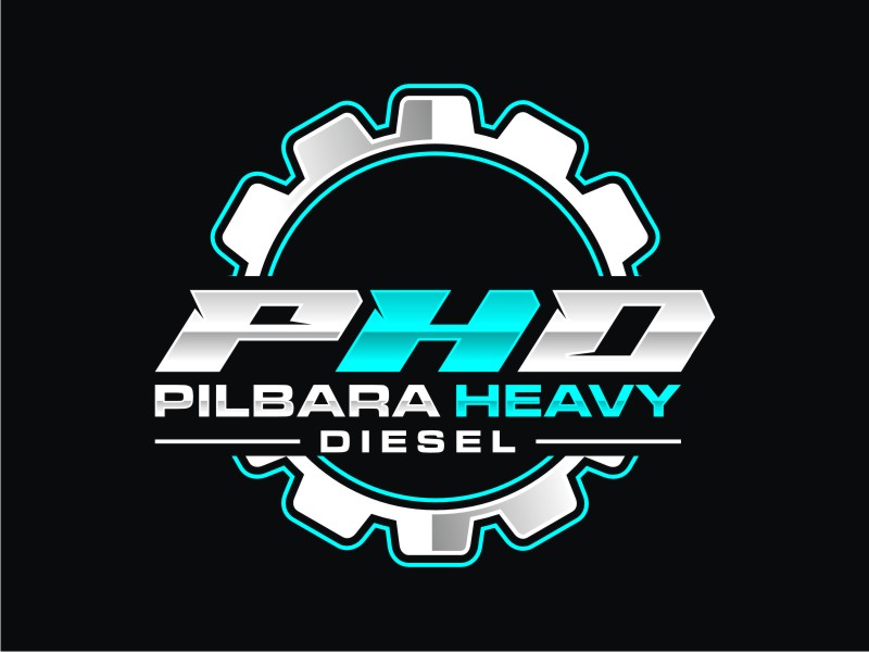 Pilbara Heavy Diesel logo design by Artomoro