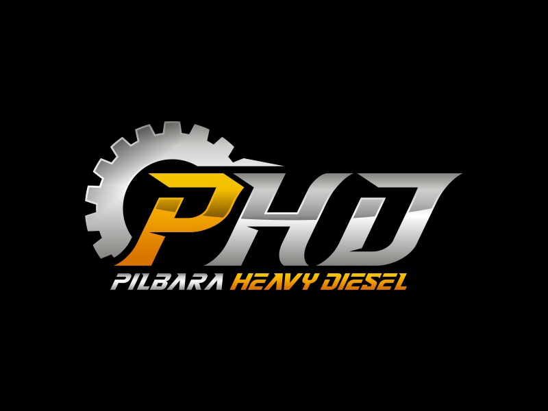 Pilbara Heavy Diesel logo design by qqdesigns