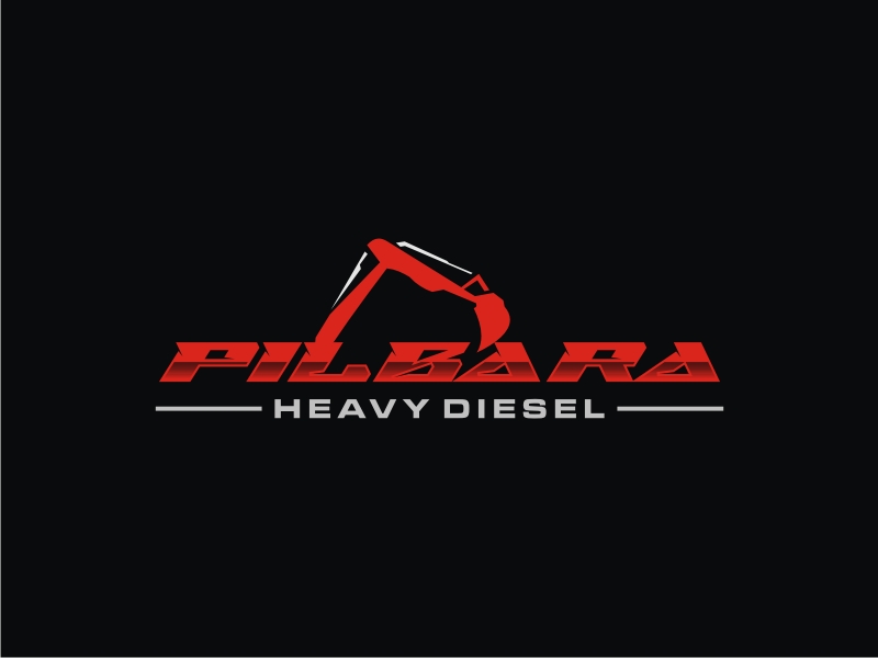 Pilbara Heavy Diesel logo design by clayjensen