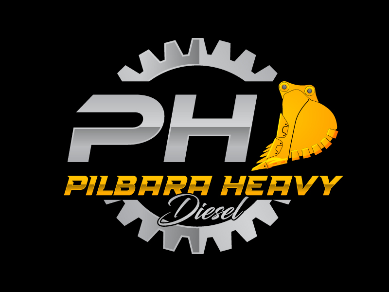 Pilbara Heavy Diesel logo design by uttam