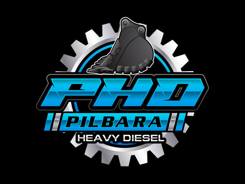 Pilbara Heavy Diesel logo design by uttam