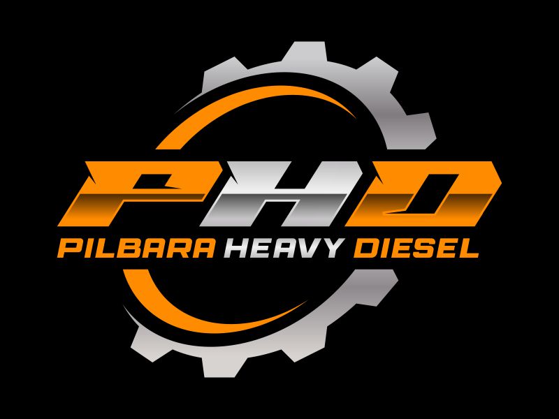 Pilbara Heavy Diesel logo design by rakuten