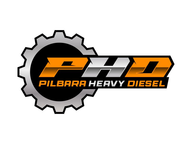 Pilbara Heavy Diesel logo design by rakuten