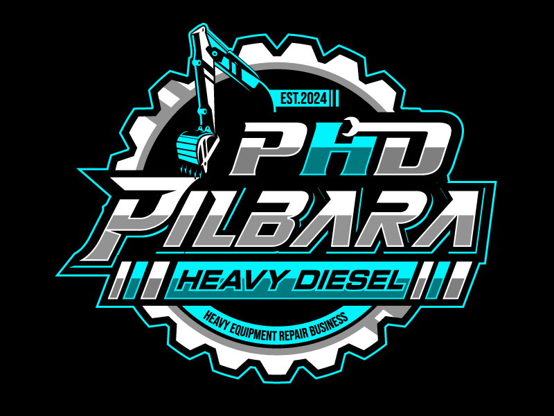 Pilbara Heavy Diesel logo design by Gilate